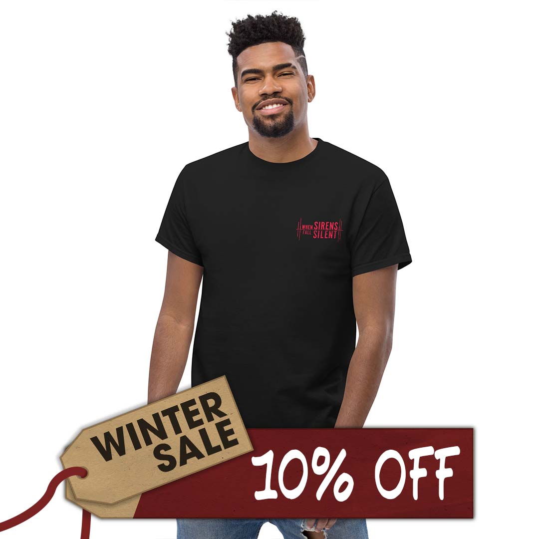 When Sirens Fall Silent Back Print tee