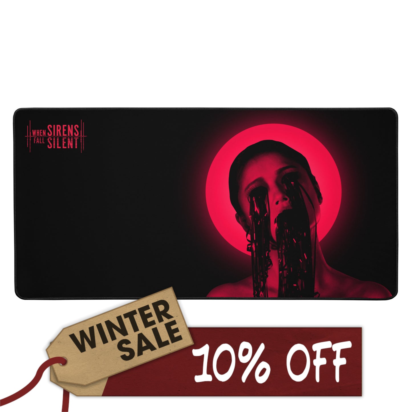 When Sirens Fall Silent Desk mat