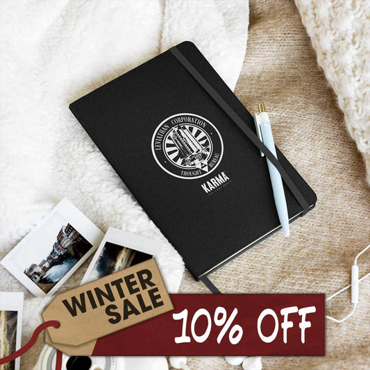 KARMA: The Dark World Hardcover bound notebook