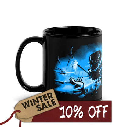 Aaero2: Black Razor Edition Black/Blue Mug