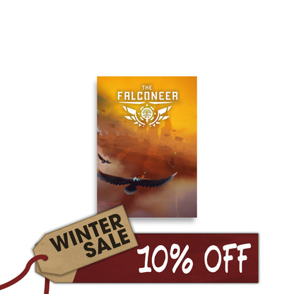 The Falconeer "SUNSET" A2 Art Print / Poster