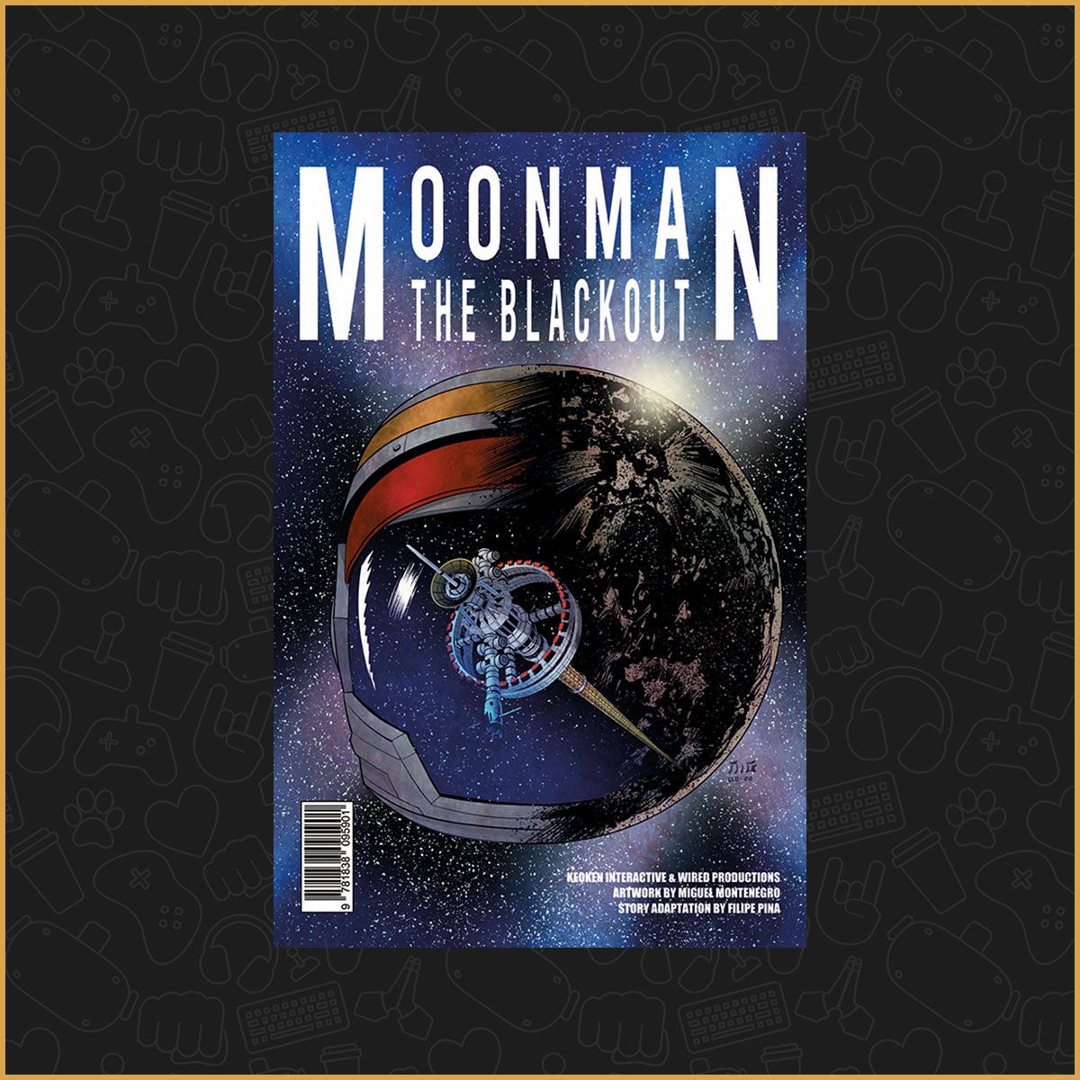 Deliver Us The Moon Comic Book [Merch]