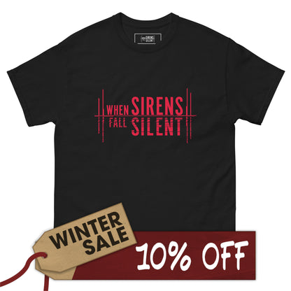 When Sirens Fall Silent Large Logo tee