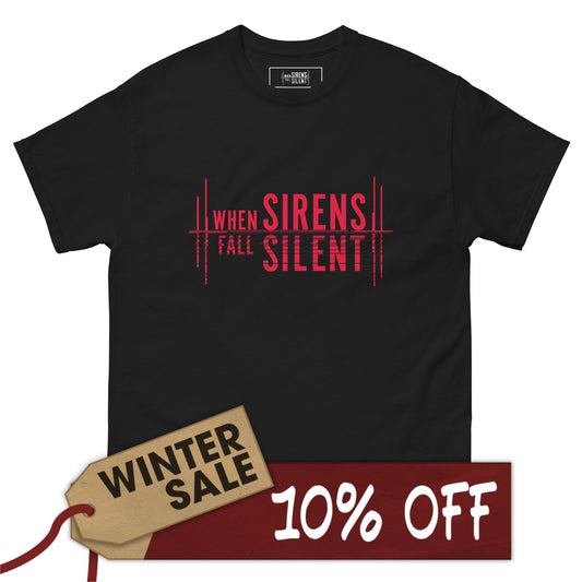 When Sirens Fall Silent Large Logo tee