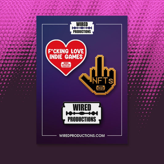 Wired Pin Badge [Merch]