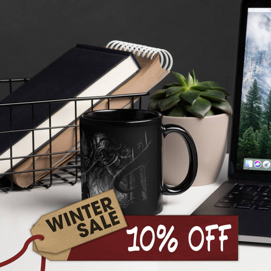 Beneath Black Glossy Mug