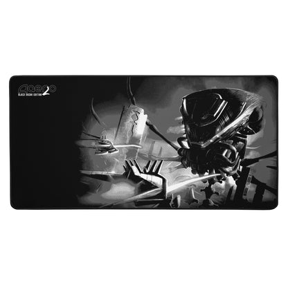 Aaero2 : Black Razor Edition Mouse Pad in Grey