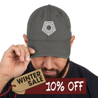 Beneath Omnium Logo Distressed Hat