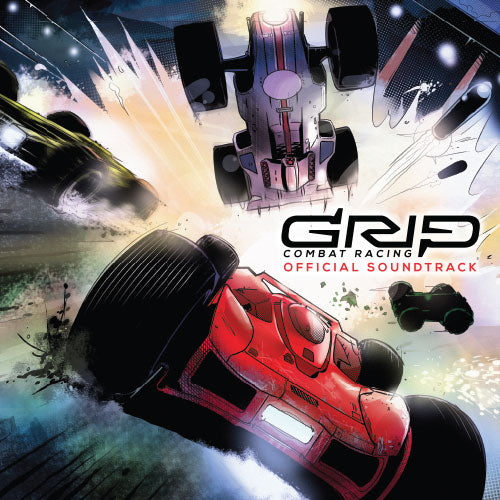 Image showing the album cover for the GRIP: Combat Racing EP